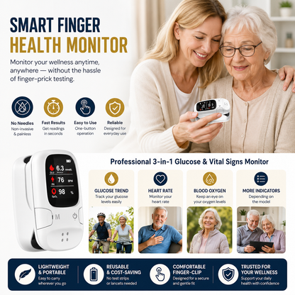Smart Finger Health Monitor