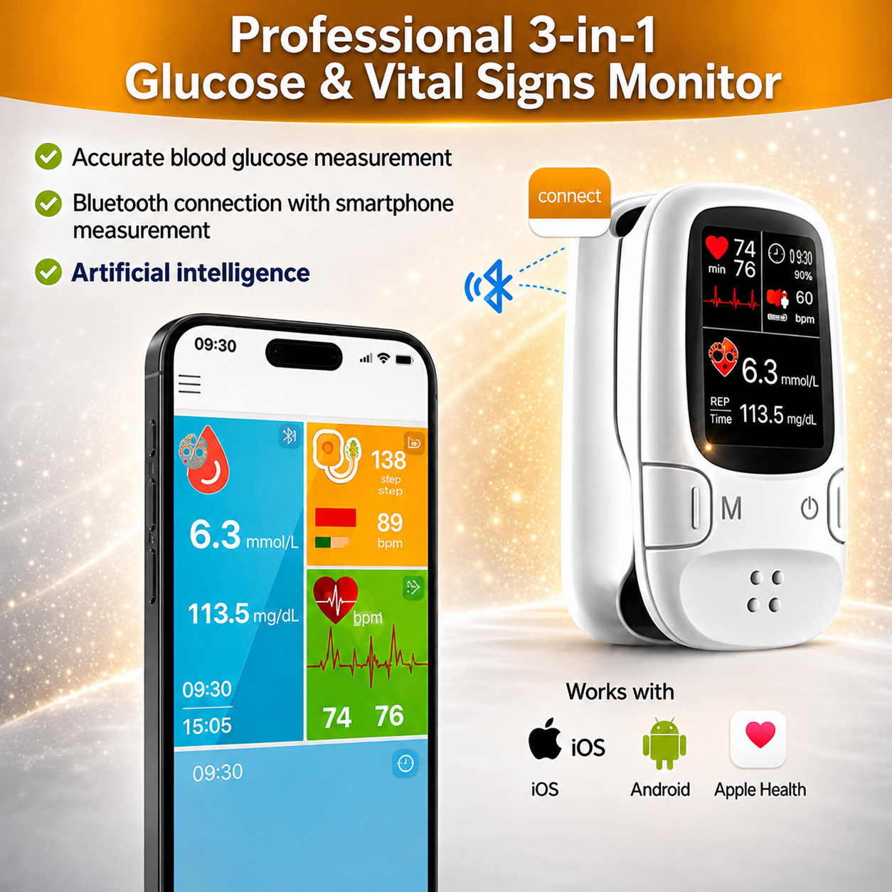 Smart Finger Health Monitor