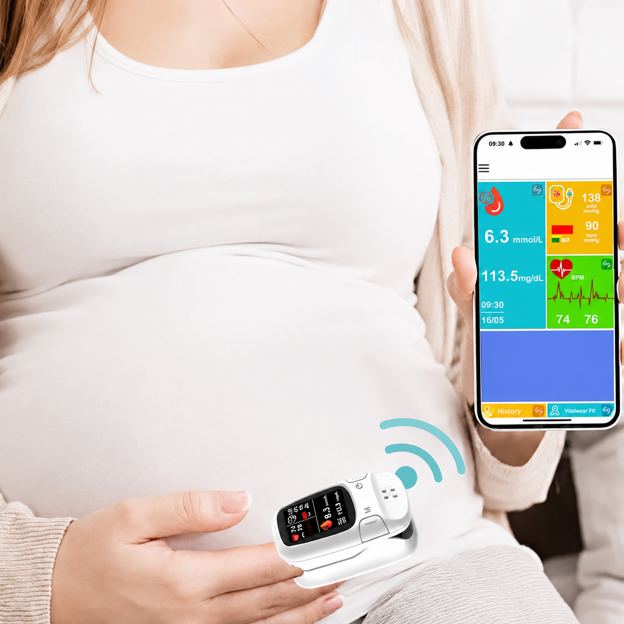 Smart Finger Health Monitor